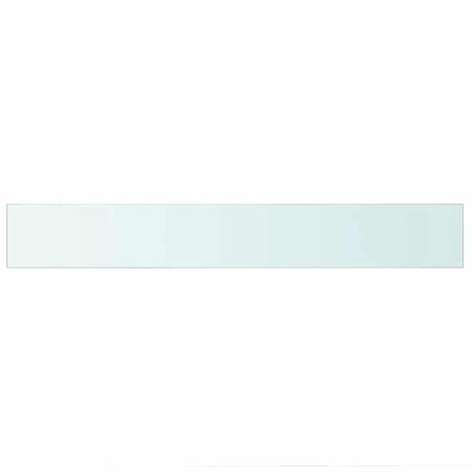 vidaXL Ράφι Πάνελ Διάφανο 90 x 12 εκ. Γυάλινο