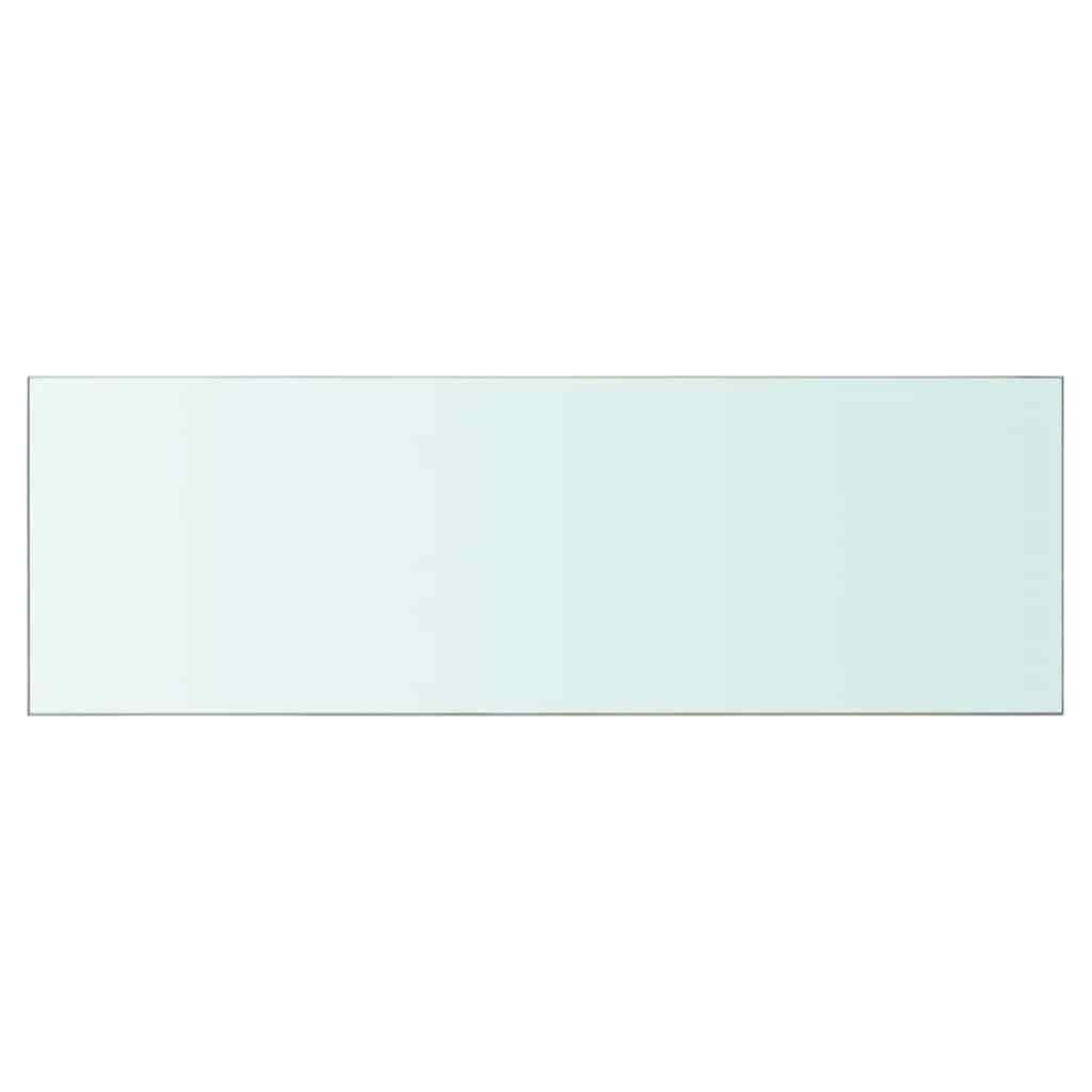 vidaXL Ράφι Πάνελ Διάφανο 90 x 30 εκ. Γυάλινο