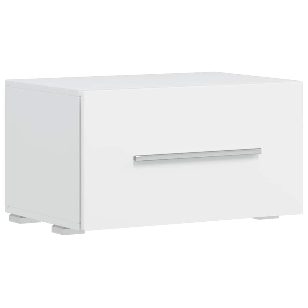 vidaXL Σύνθετο Τηλεόρασης με Φωτισμό LED 5 τεμ. Λευκό