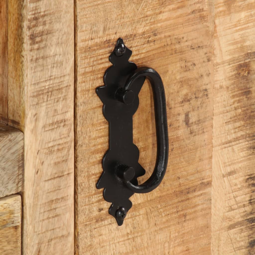 vidaXL Έπιπλο Τηλεόρασης 110 x 30 x 50 εκ. από Ακατέργαστο Ξύλο Μάνγκο