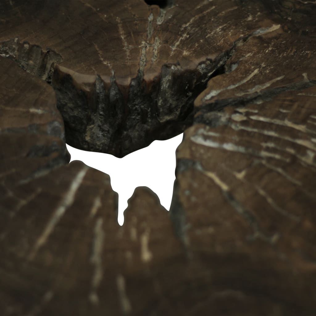 vidaXL Τραπεζάκι Σαλονιού 80 x 70 x 38 εκ. από Αληθινό Ξύλο Teak