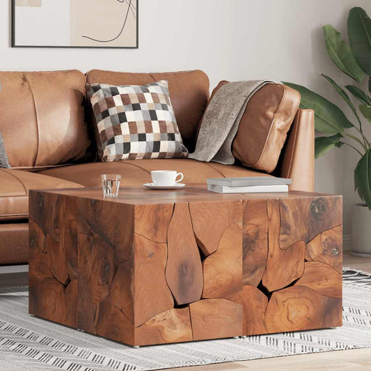 vidaXL Σκαμπό 4 τεμ. Καφέ 40x40x45 εκ. από Μασίφ Ξύλο Teak