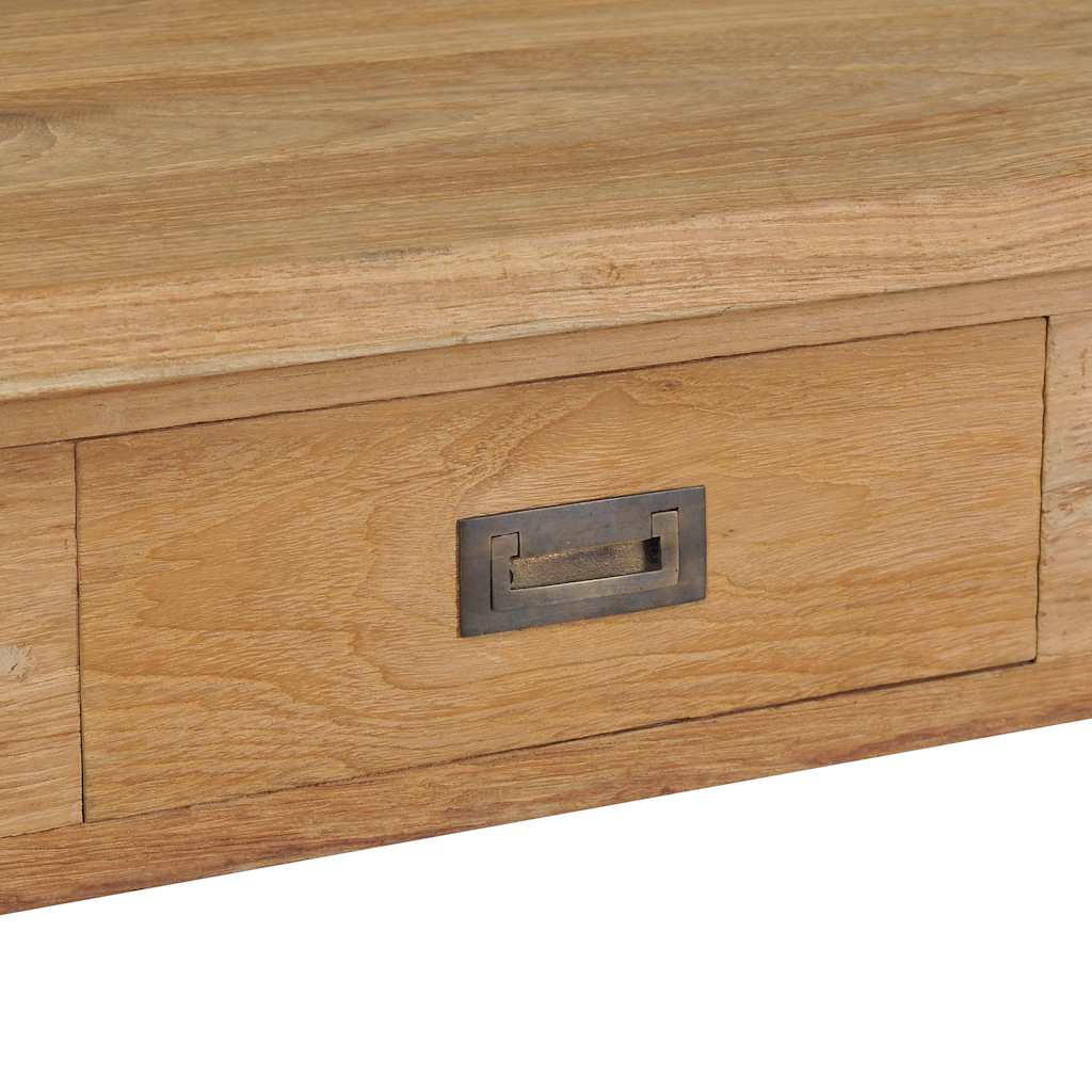 vidaXL Τραπέζι Σαλονιού 110 x 60 x 35 εκ. από Μασίφ Ξύλο Teak