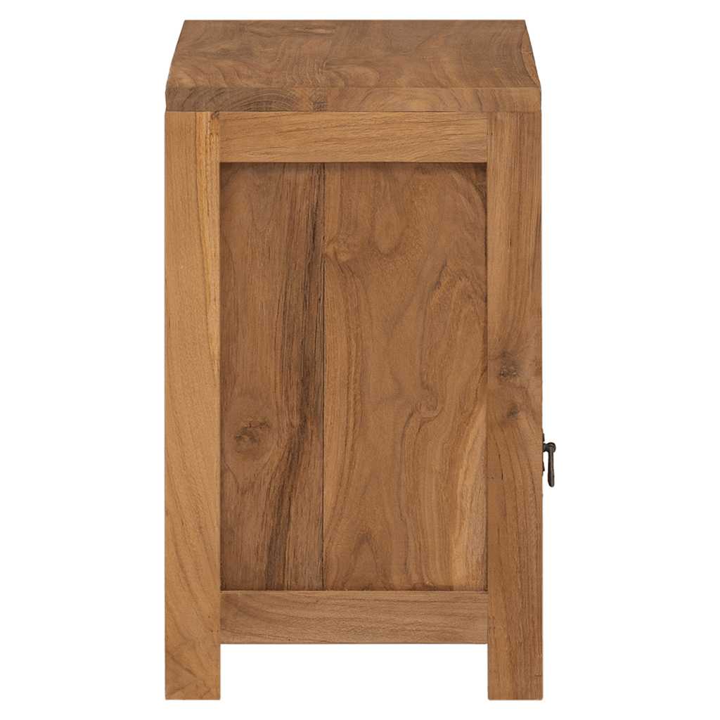 vidaXL Κομοδίνο 40 x 30 x 50 εκ. από Μασίφ Ξύλο Teak