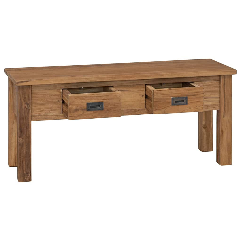 vidaXL Πάγκος Χολ 90 x 30 x 40 εκ. από Μασίφ Ξύλο Teak