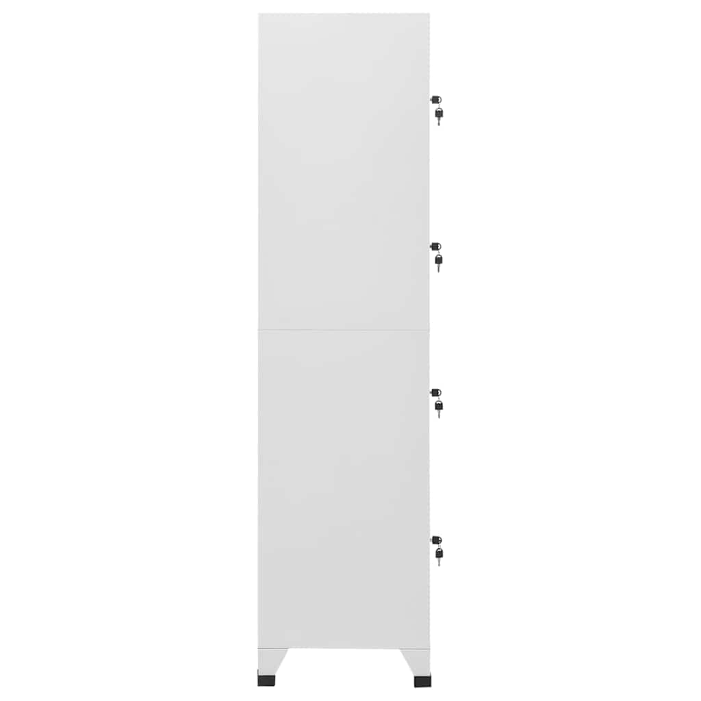 vidaXL Φοριαμός 38 x 45 x 180 εκ. με 4 Τμήματα