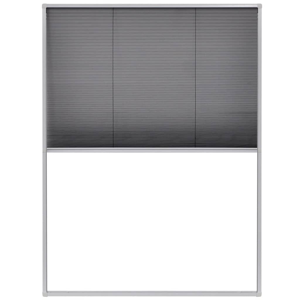 vidaXL Σήτα Παραθύρου Πλισέ 60 x 80 εκ. από Αλουμίνιο