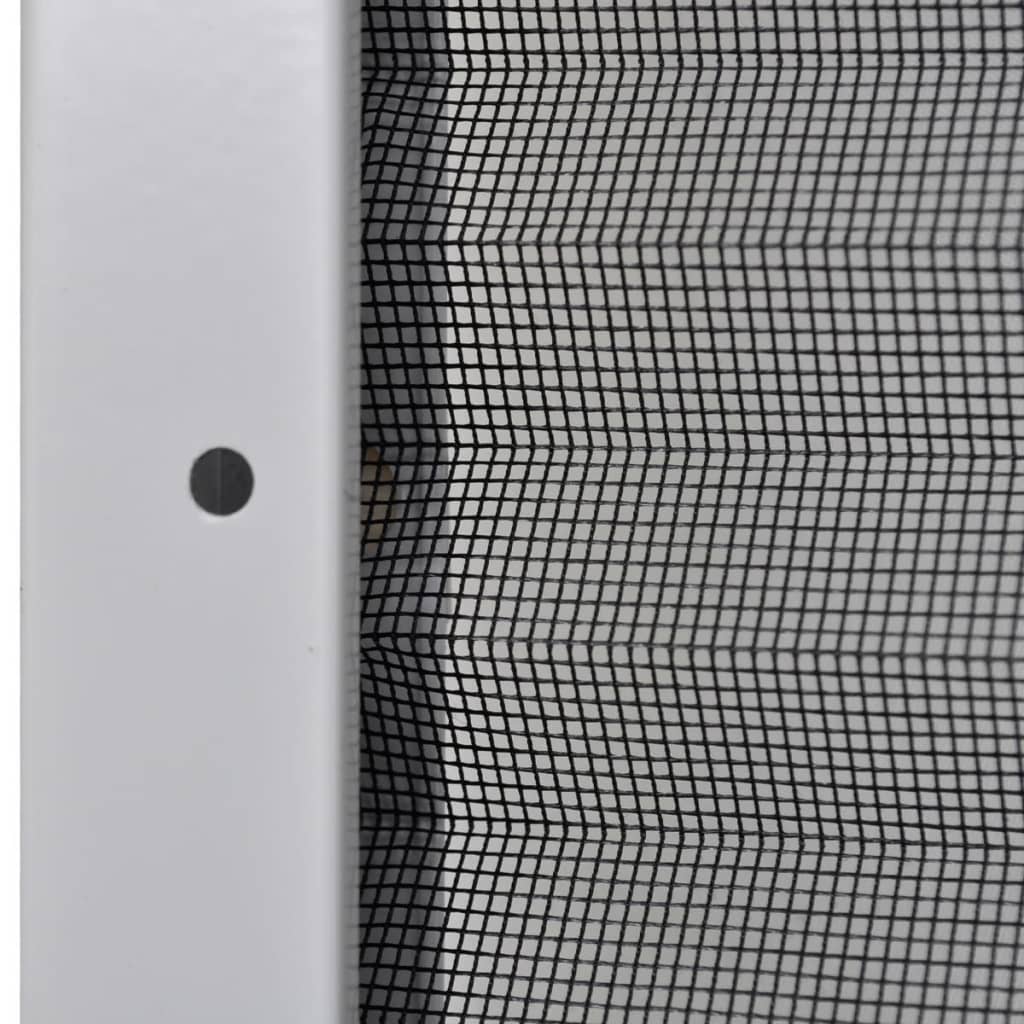 vidaXL Σήτα Παραθύρου Πλισέ με Σκίαστρο 80 x 100 εκ. Αλουμινίου