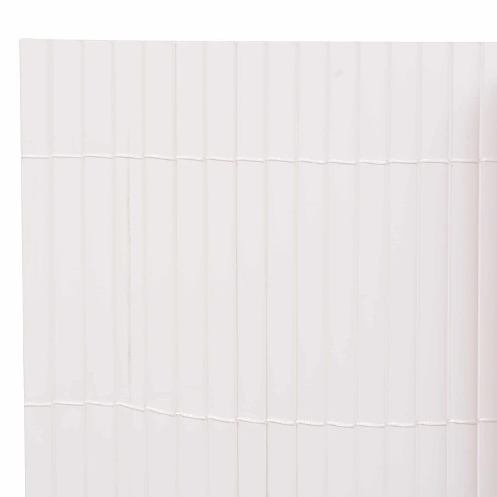 vidaXL Φράχτης Κήπου Λευκό 150 x 300 cm PVC