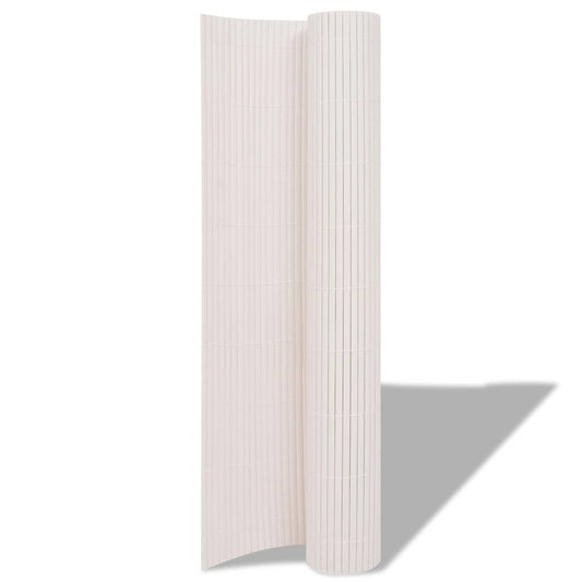 vidaXL Φράχτης Κήπου Λευκό 150 x 300 cm PVC