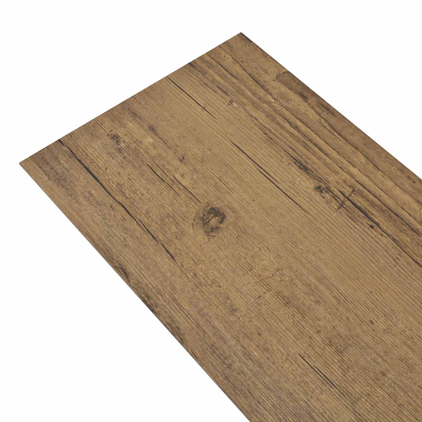 vidaXL Πλάκες Δαπέδου 18 pcs Καρυδιά Καφέ 5,26 τ.μ. PVC
