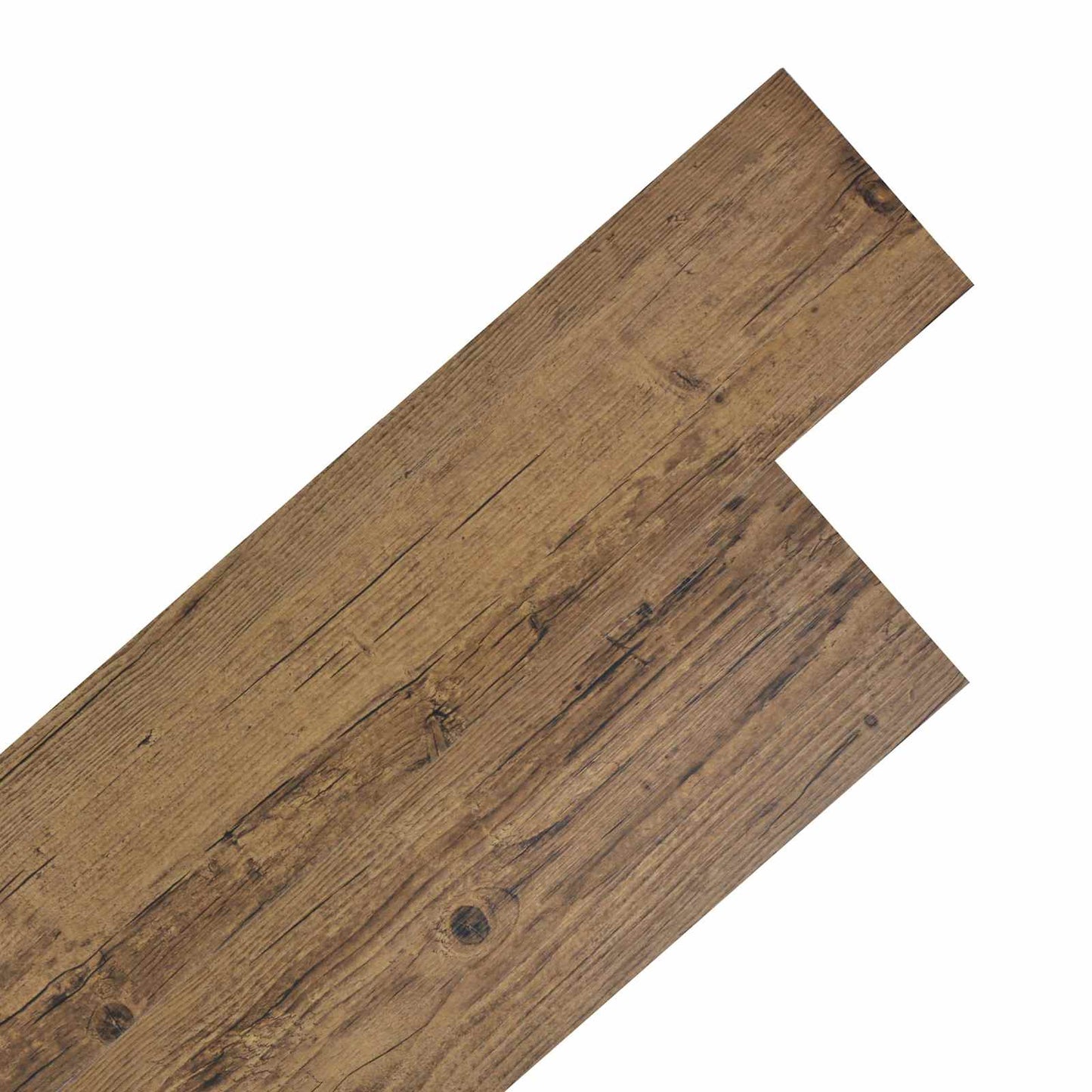 vidaXL Πλάκες Δαπέδου 36 pcs Καρυδιά Καφέ 5,02 m² PVC
