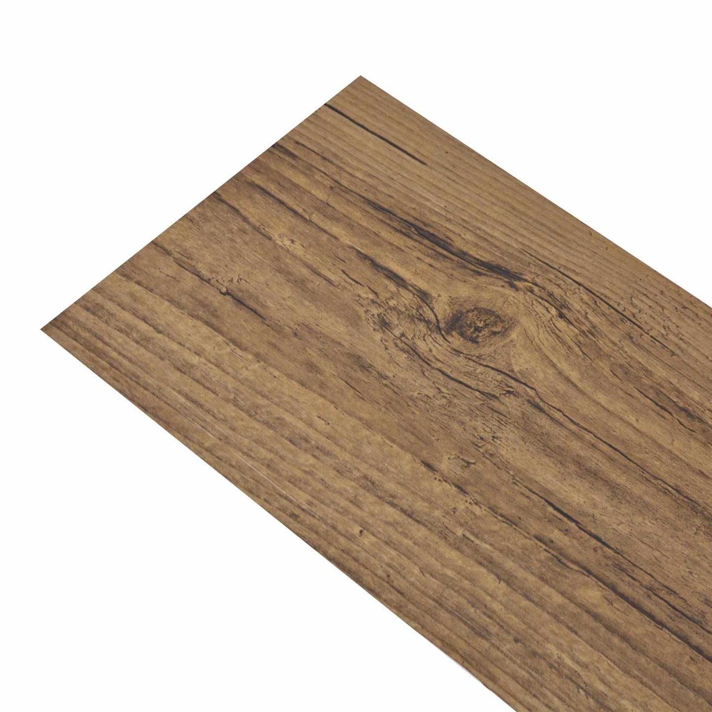 vidaXL Πλάκες Δαπέδου 36 pcs Καρυδιά Καφέ 5,02 m² PVC