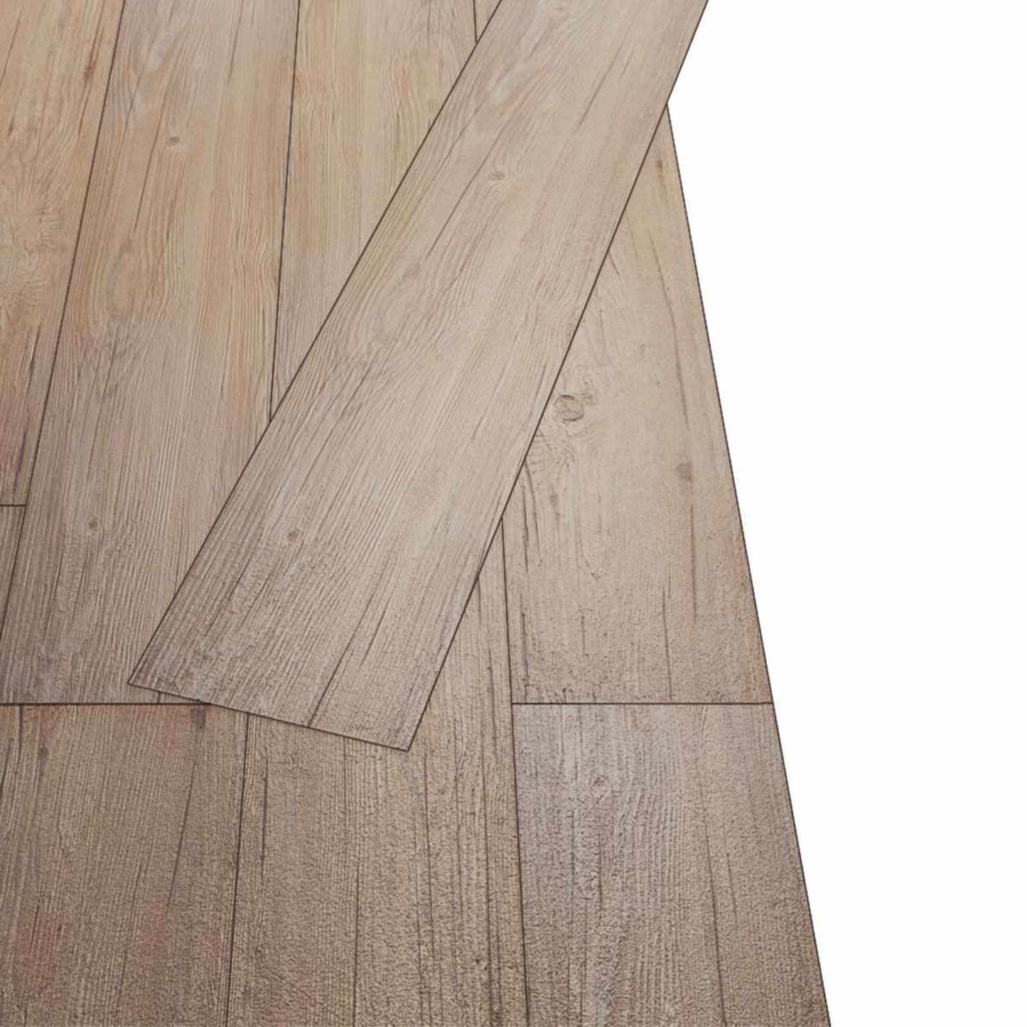 vidaXL Πλάκες Δαπέδου 36 pcs Καφέ Δρυς 5,02 m² PVC