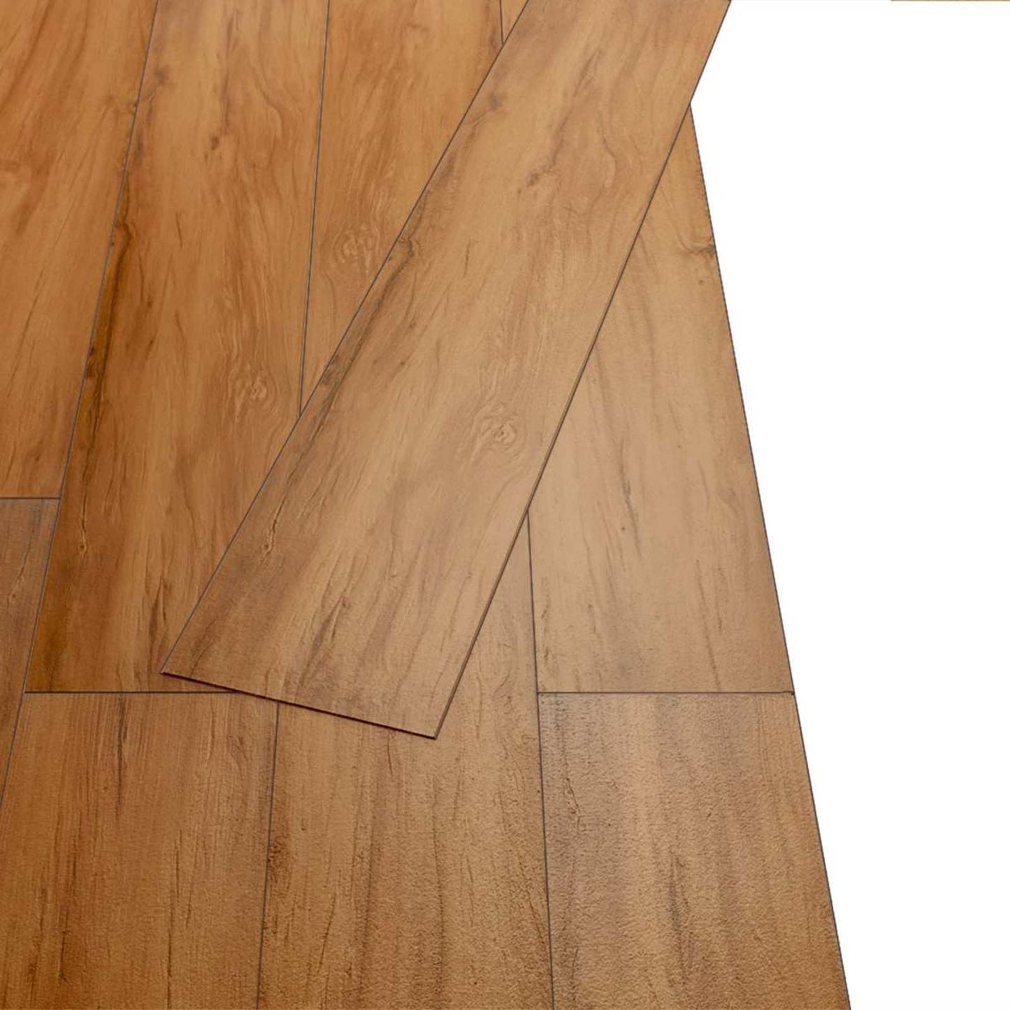 vidaXL Πλάκες Δαπέδου 36 pcs Φυσικό 5,02 m² PVC