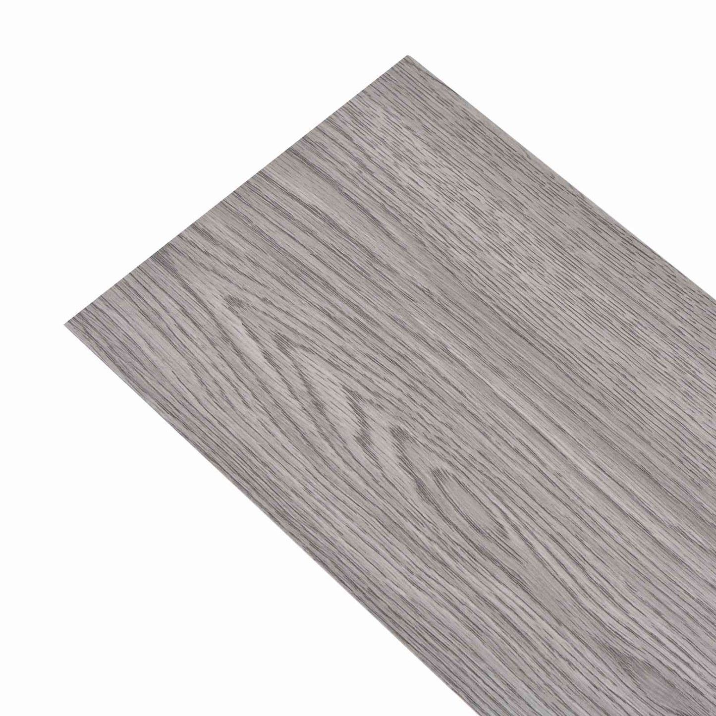 vidaXL Πλάκες Δαπέδου 36 pcs Σκούρο Γκρι 5,02 m² PVC