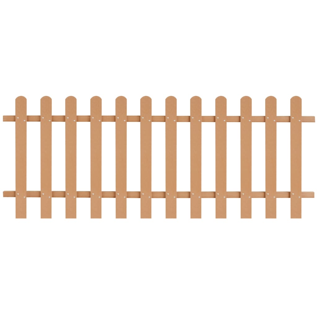 vidaXL Φράχτης Κήπου 200 x 80 εκ. από WPC