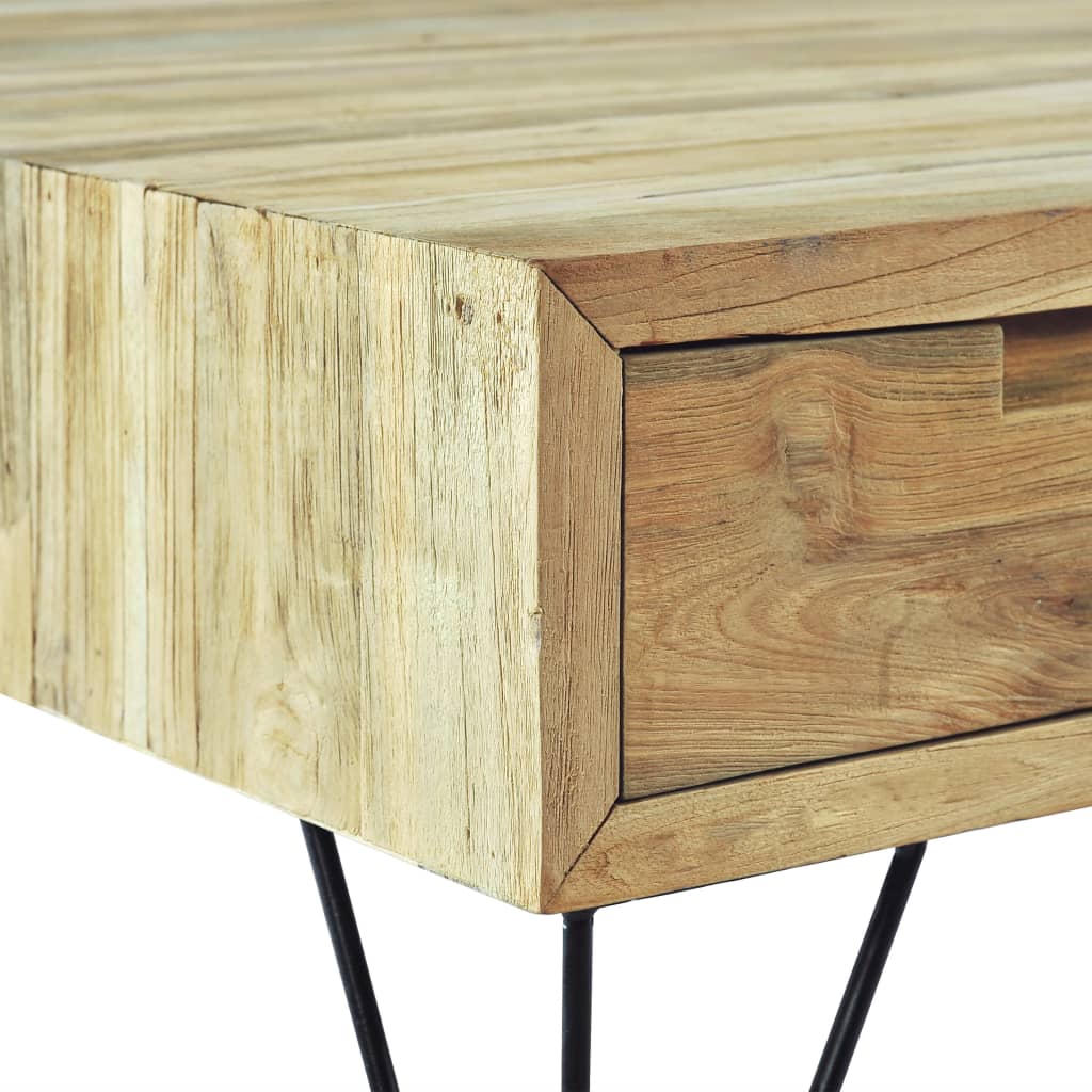 vidaXL Έπιπλο Τηλεόρασης 120 x 35 x 35 εκ. από Μασίφ Ξύλο Teak