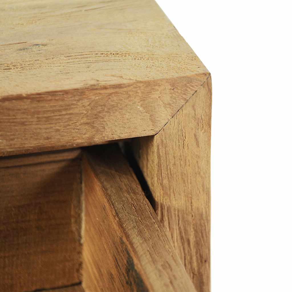 vidaXL Κομοδίνο 40 x 30 x 50 εκ. από Μασίφ Ξύλο Teak