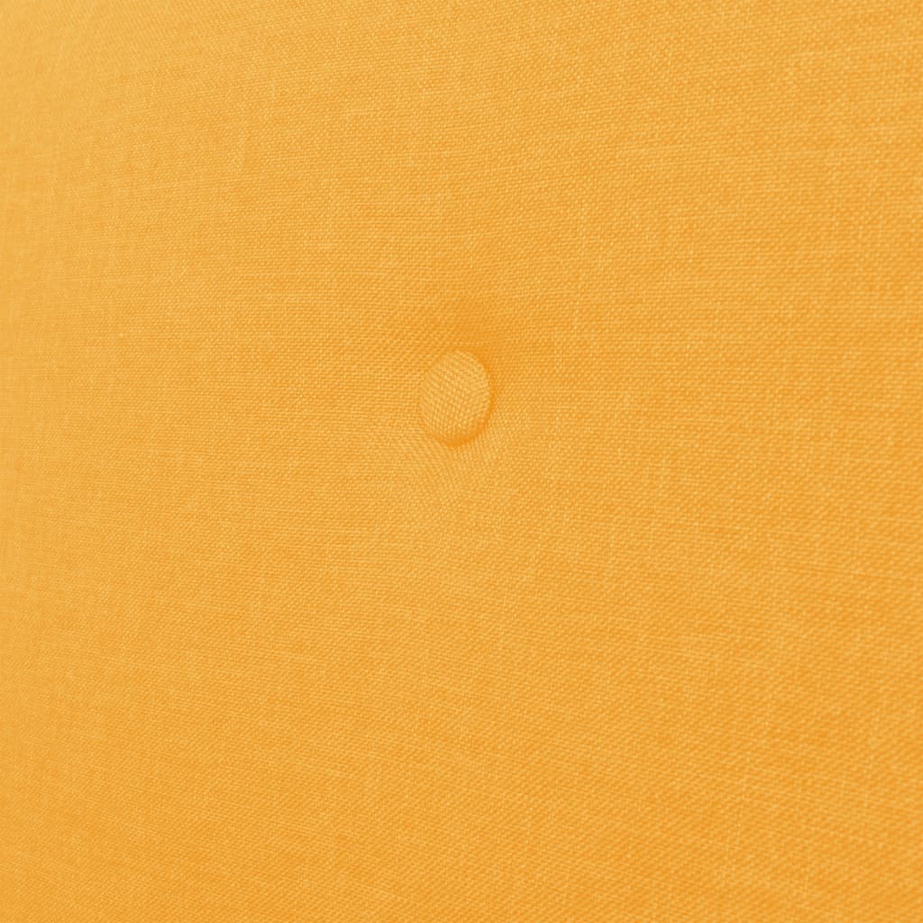 vidaXL Πολυθρόνα Κίτρινη Υφασμάτινη