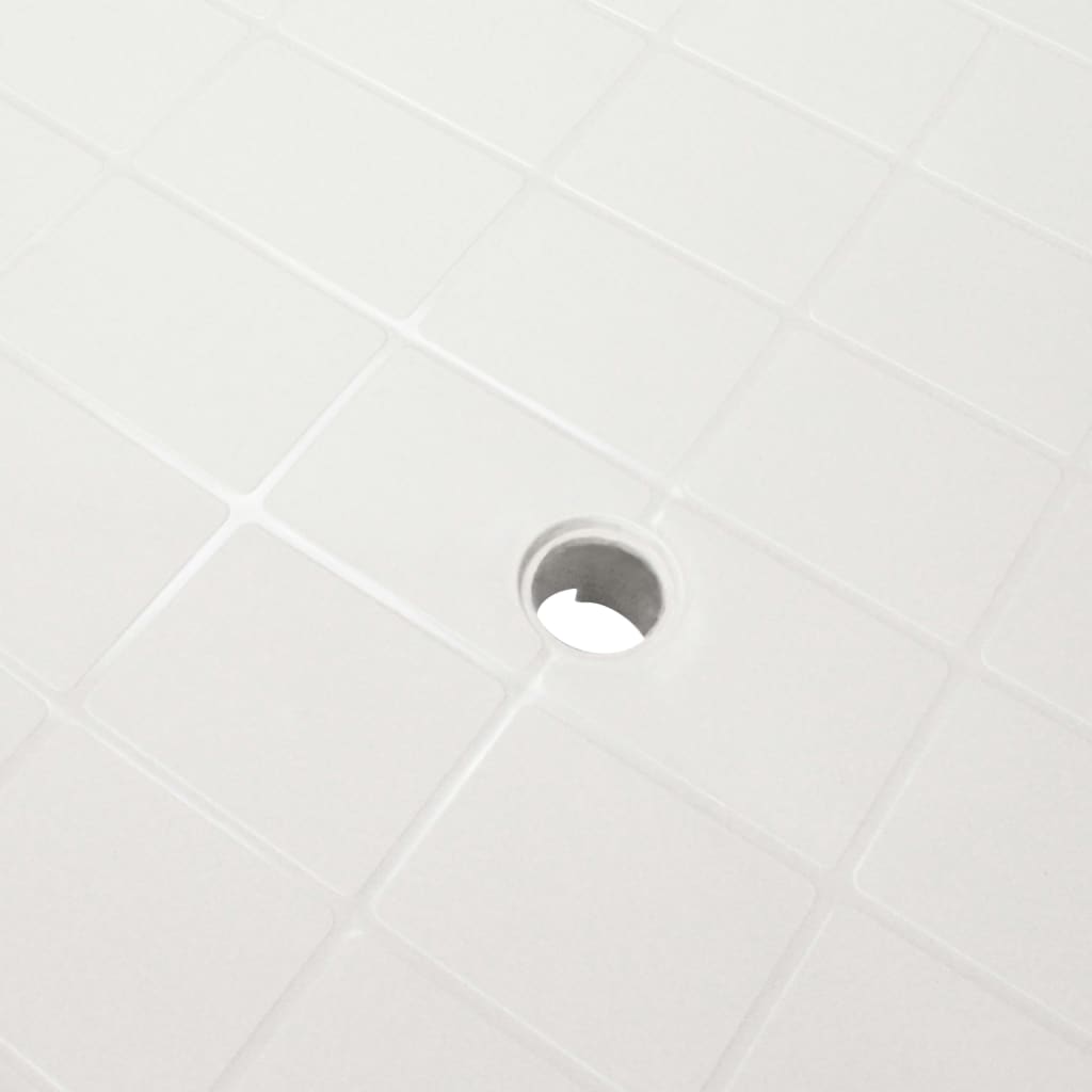 vidaXL Τραπέζι Κήπου Λευκό 101 x 68 x 72 εκ. Πλαστικό