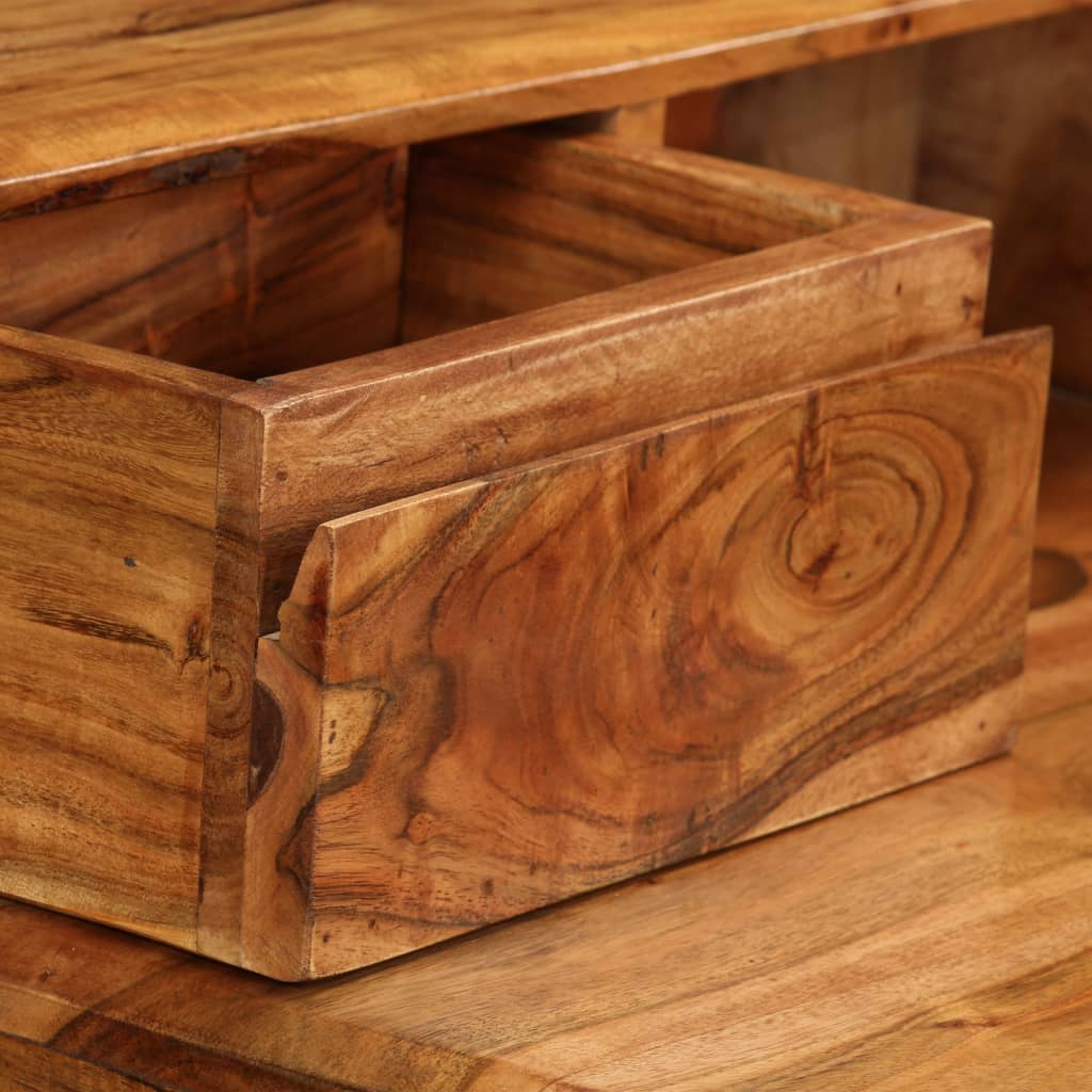 vidaXL Σεκρετέρ με Συρτάρια 88 x 50 x 90 εκ. από Μασίφ Ξύλο