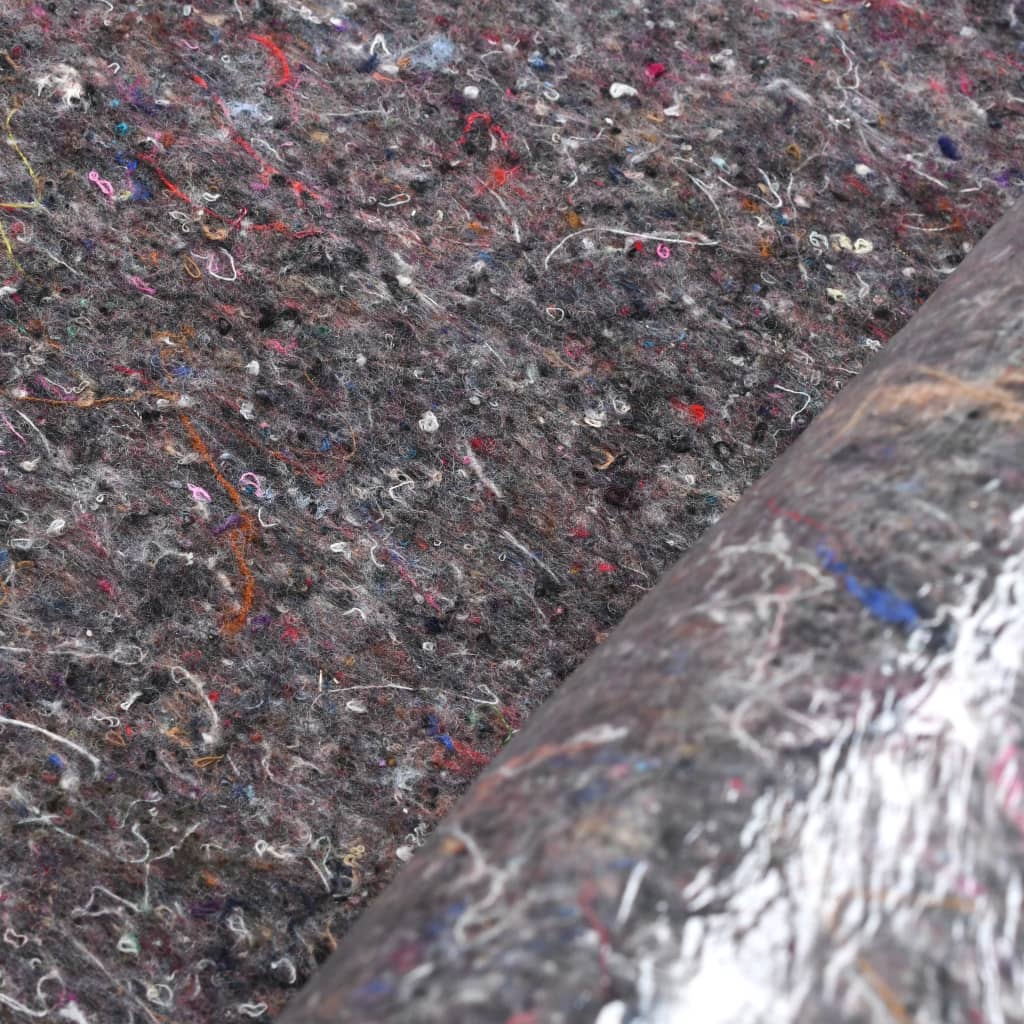 vidaXL Κάλυμμα Προστασίας Χρωμάτων Αντιολισθητικό Γκρι 50 μ. 180 γρ/μ²