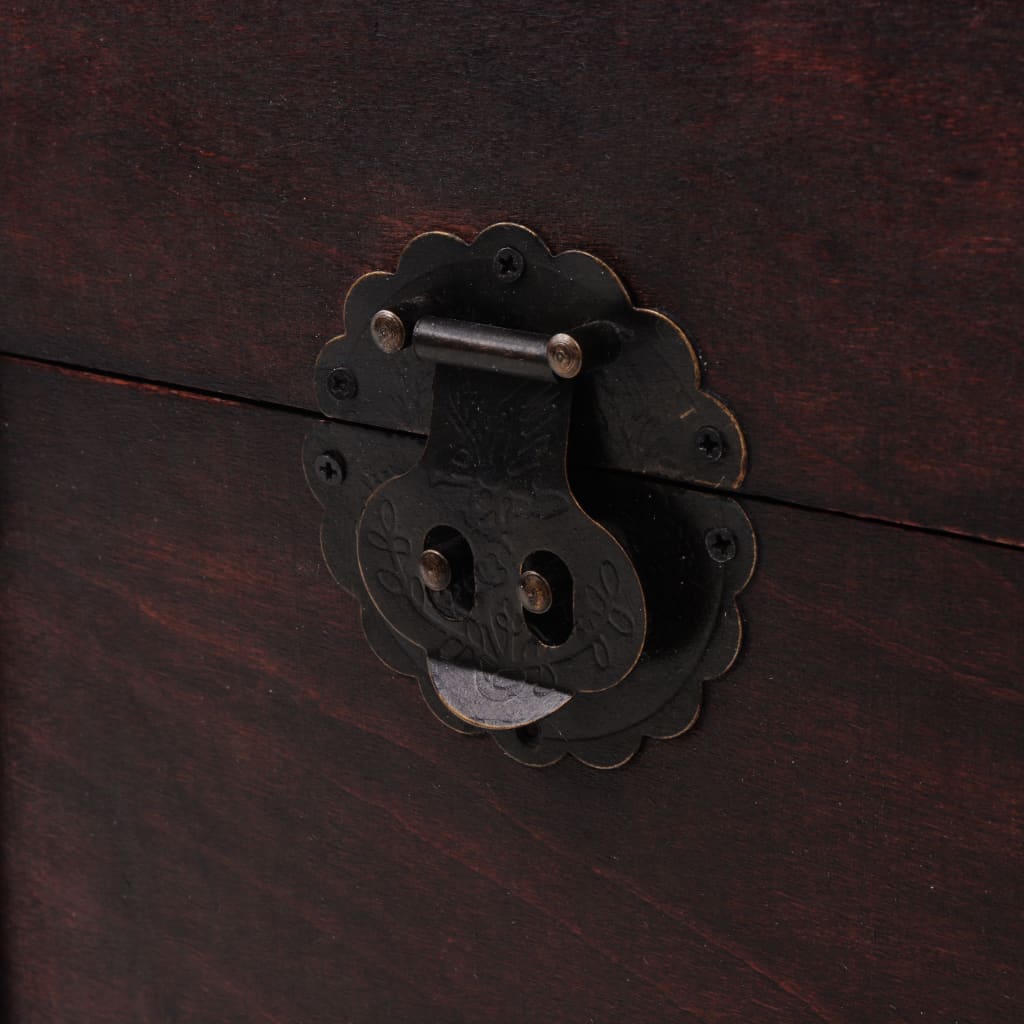 vidaXL Σεντούκι Θησαυρού Vintage Στιλ 66 x 38 x 40 εκ. Ξύλινο