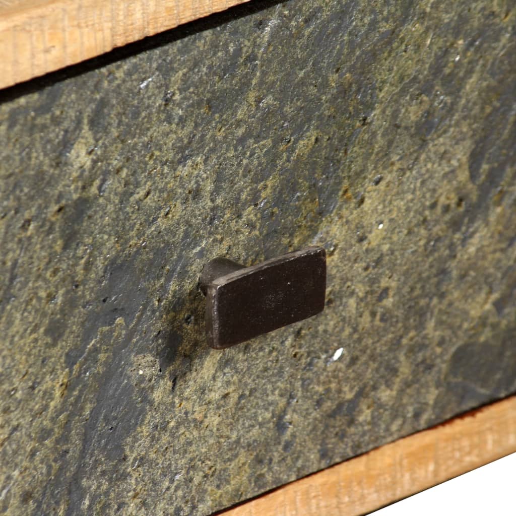 vidaXL Τραπεζάκι Σαλονιού 90x65x40 εκ. Μασίφ Ανακυκλωμένο Ξύλο Teak