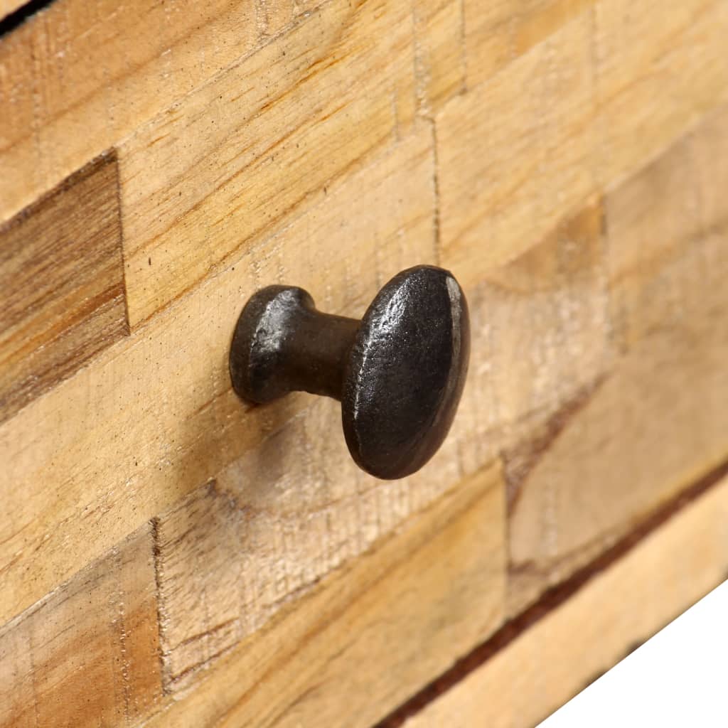 vidaXL Τραπεζάκι Σαλονιού 90x65x40 εκ. Μασίφ Ανακυκλωμένο Ξύλο Teak