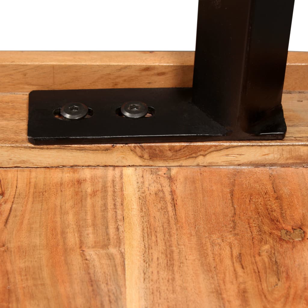 vidaXL Τραπέζι Μπαρ 60 x 60 x 107 εκ. από Μασίφ Ξύλο Ακακίας