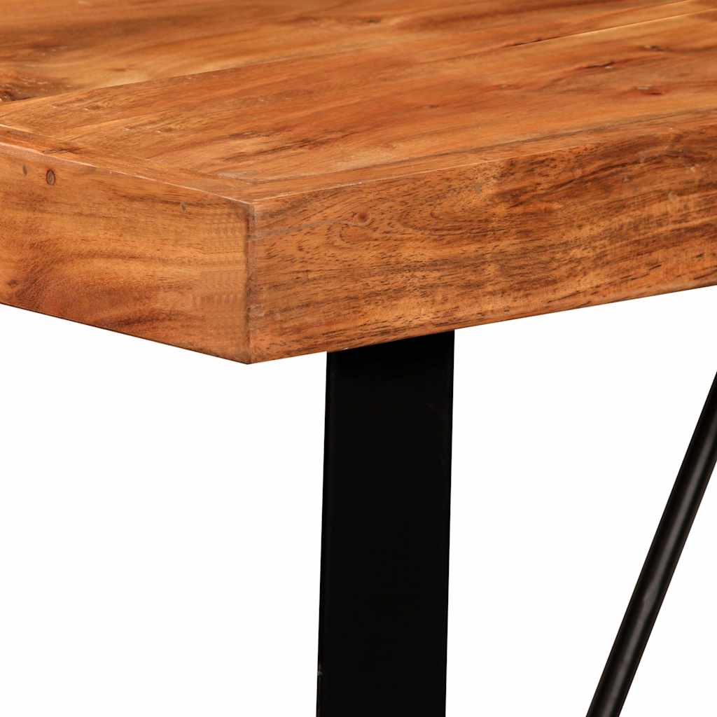 vidaXL Τραπέζι Μπαρ 120 x 60 x 107 εκ. από Μασίφ Ξύλο Ακακίας