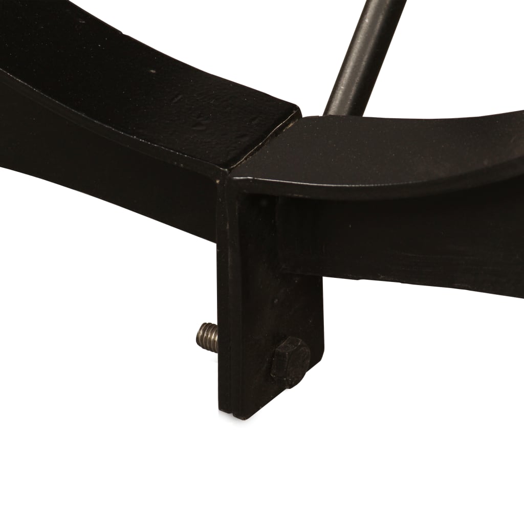 vidaXL Τραπεζαρία 180 εκ. από Μασίφ Ακατέργαστο Ξύλο Μάνγκο