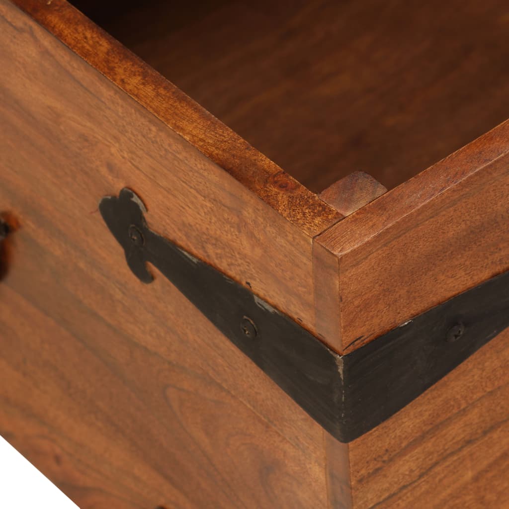 vidaXL Τραπεζάκι Σαλονιού 110x55x35εκ Μασίφ Ξύλο Ακακία/Μελί Φινίρισμα