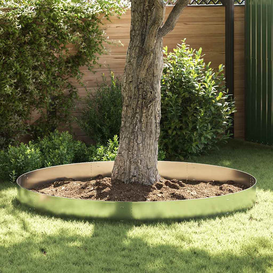 vidaXL Μπορντούρες Γκαζόν 15 τεμ. 100 x 20 εκ. Γαλβανισμένος Χάλυβας