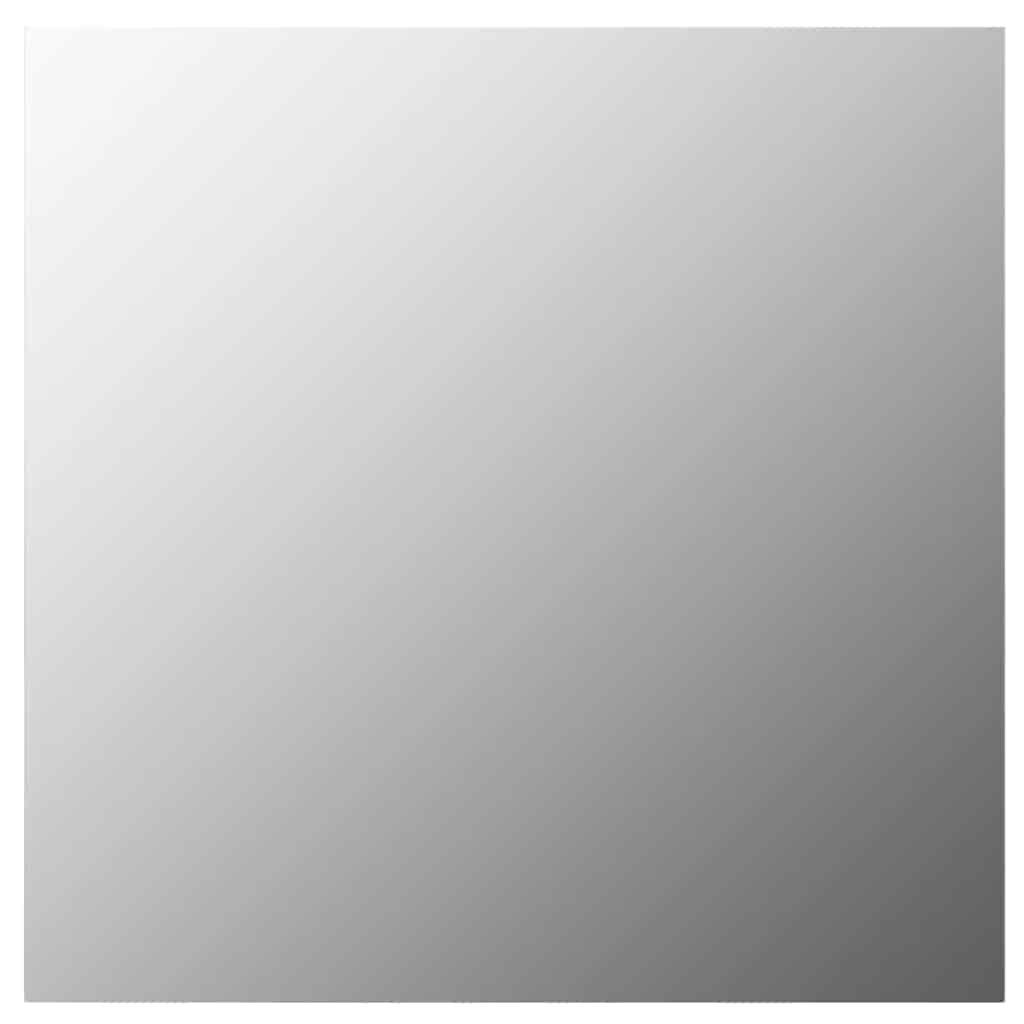 vidaXL Καθρέφτης Τοίχου Τετράγωνος 50 x 50 εκ. Γυάλινος