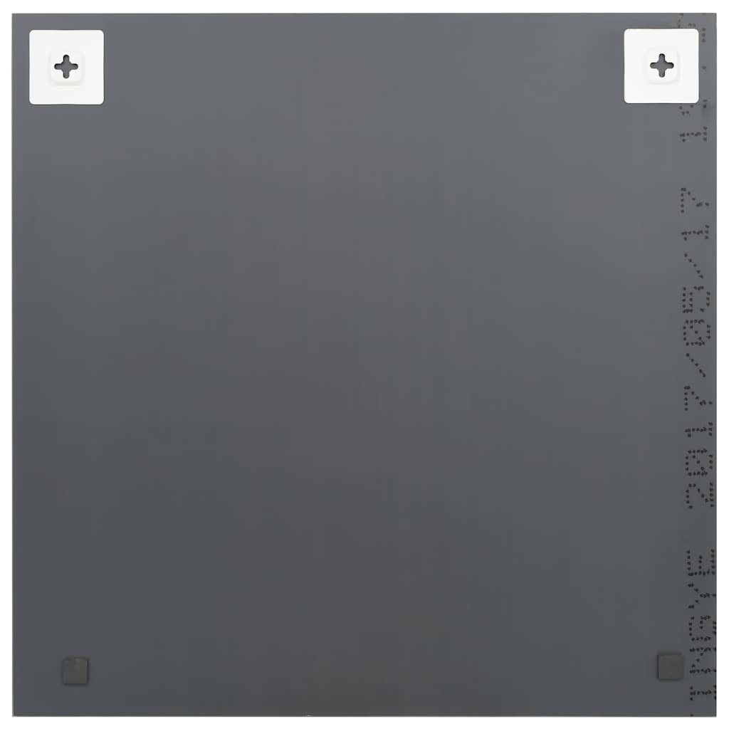 vidaXL Καθρέφτης Τοίχου Τετράγωνος 50 x 50 εκ. Γυάλινος