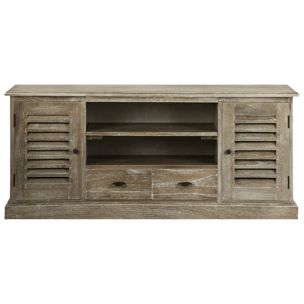 vidaXL Έπιπλο Τηλεόρασης 145 x 35 x 60 εκ. από Μασίφ Ξύλο Mindi