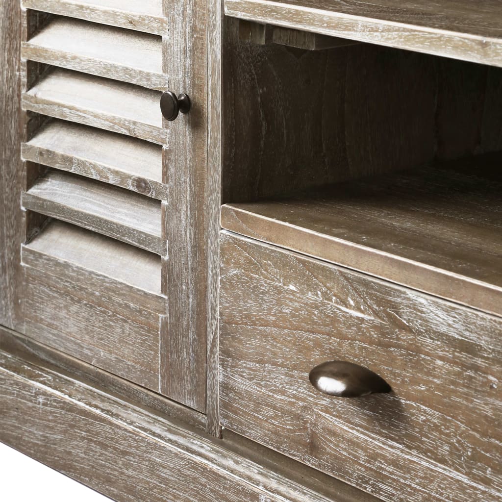 vidaXL Έπιπλο Τηλεόρασης 145 x 35 x 60 εκ. από Μασίφ Ξύλο Mindi