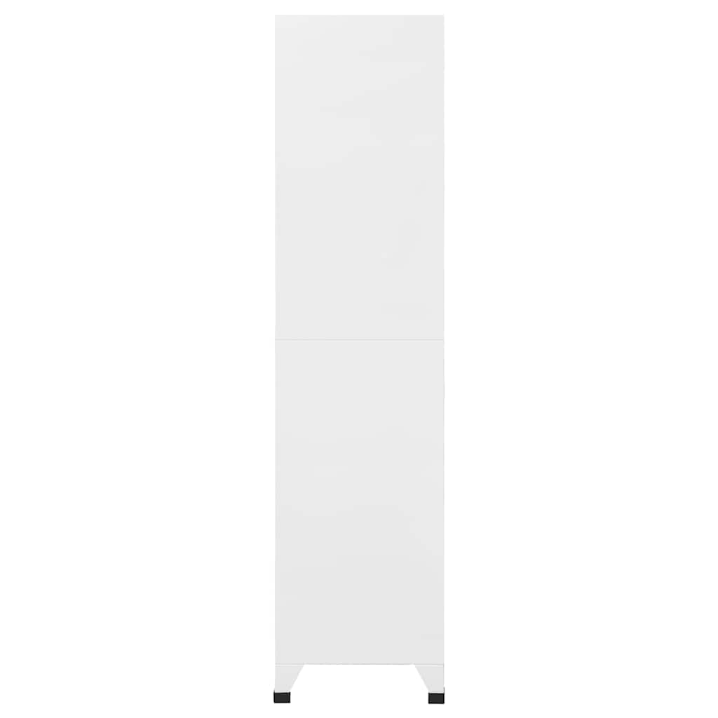 vidaXL Φοριαμός 90 x 40 x 180 εκ. Μεταλλικός με 18 Τμήματα