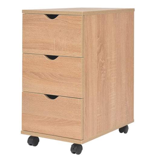 vidaXL Συρταριέρα Χρώμα Δρυός 33 x 45 x 60 εκ.