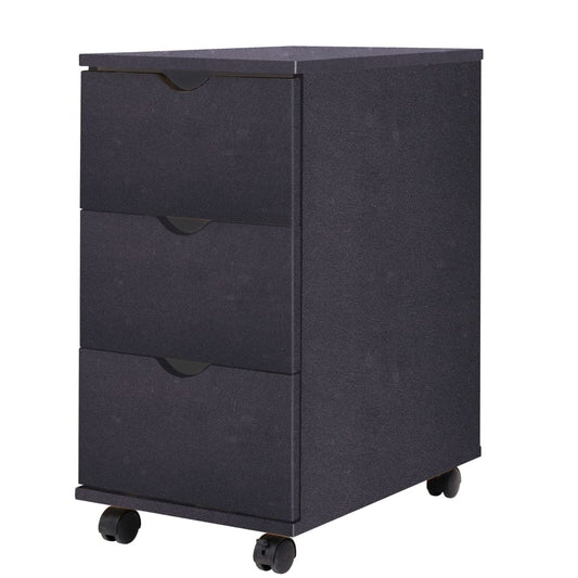 vidaXL Συρταριέρα Μαύρη 33 x 45 x 60 εκ.