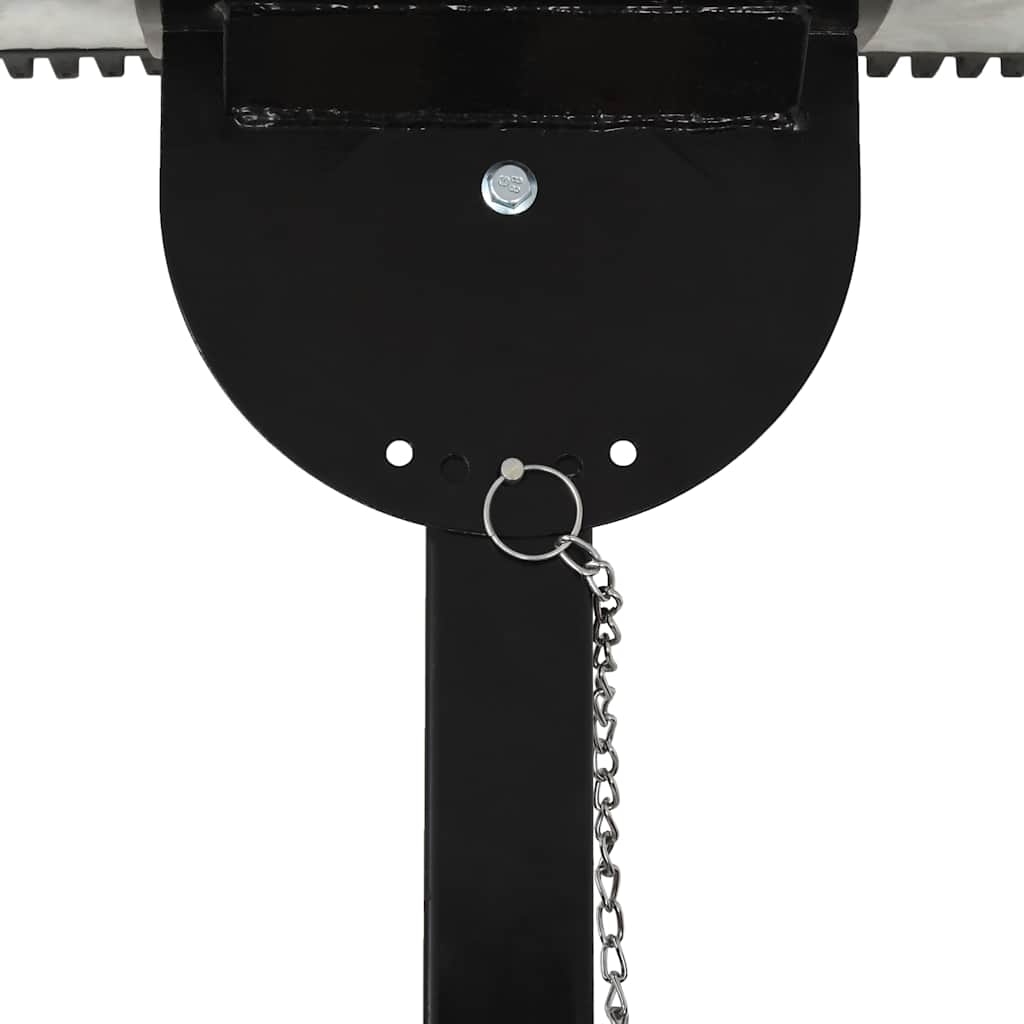 vidaXL Φτυάρι Χιονιού με Ρόδες 100 x 44 εκ.