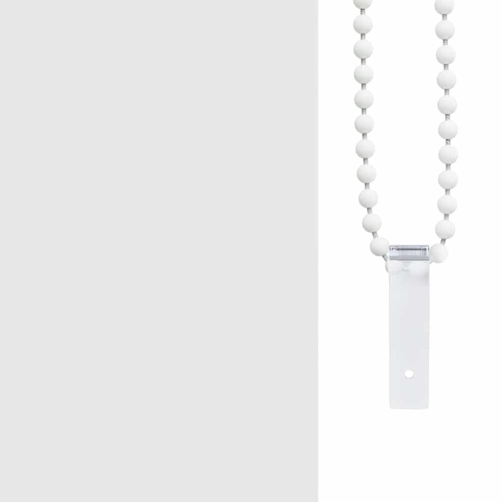 vidaXL Κουρτίνα Μπάνιου Ρολό Λευκή 120 x 240 εκ.