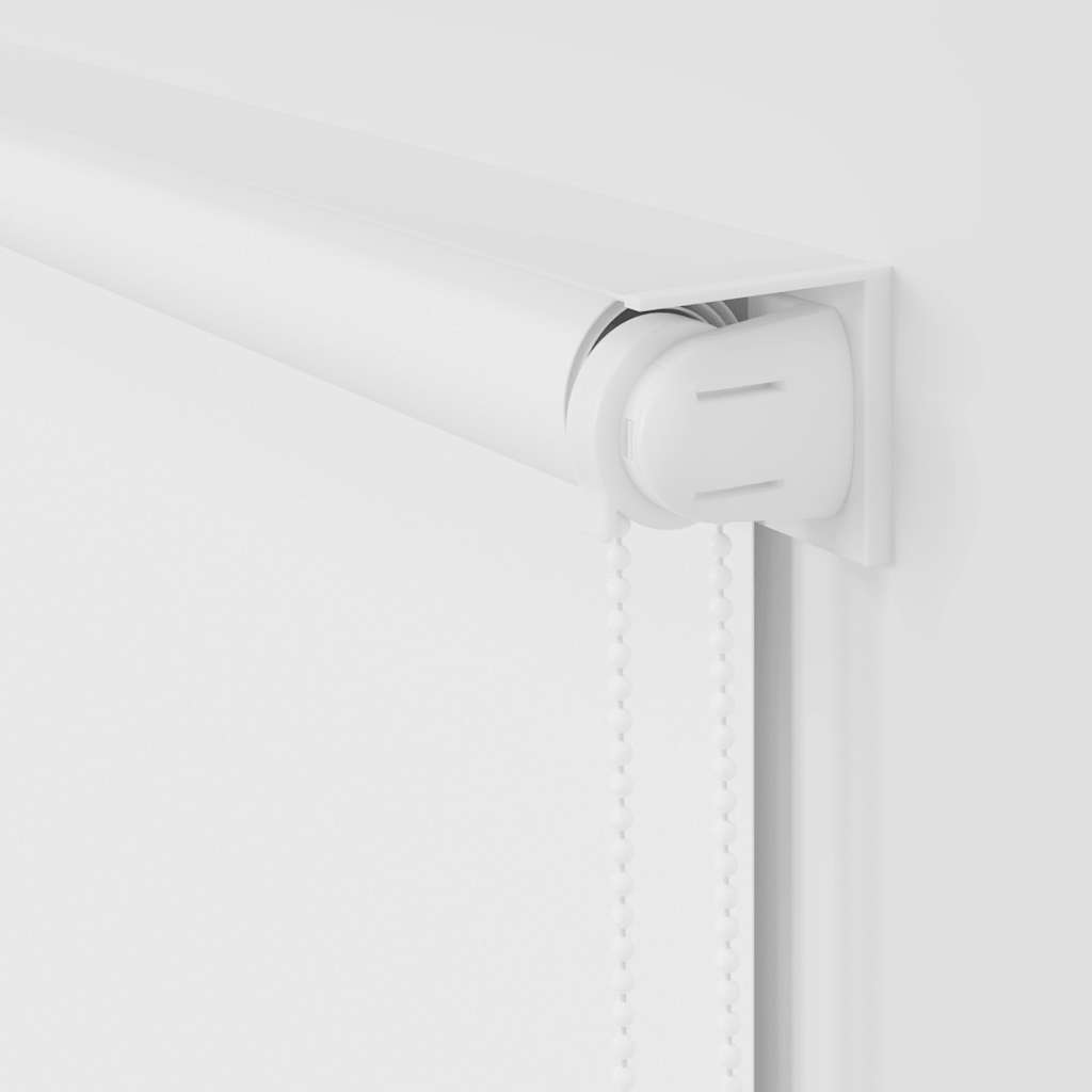 vidaXL Κουρτίνα Μπάνιου Ρολό Λευκή 120 x 240 εκ.