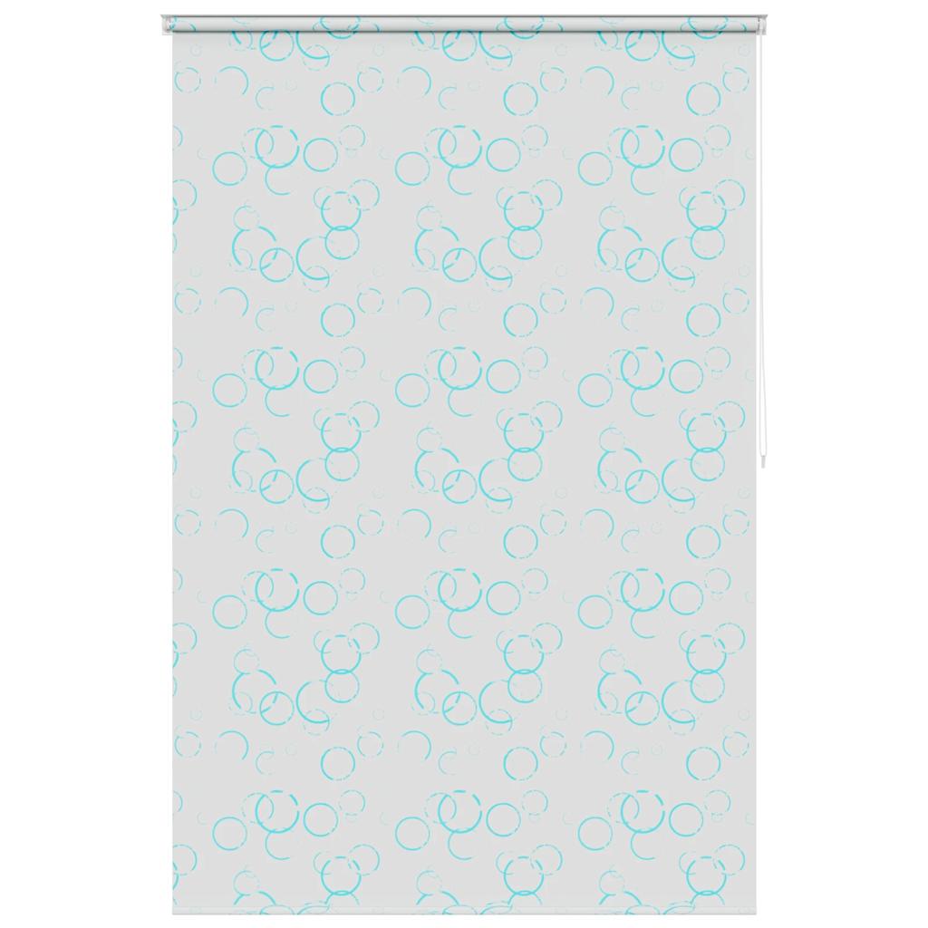 vidaXL Κουρτίνα Μπάνιου Ρολό Σχέδιο Φυσαλίδες 140 x 240 εκ.