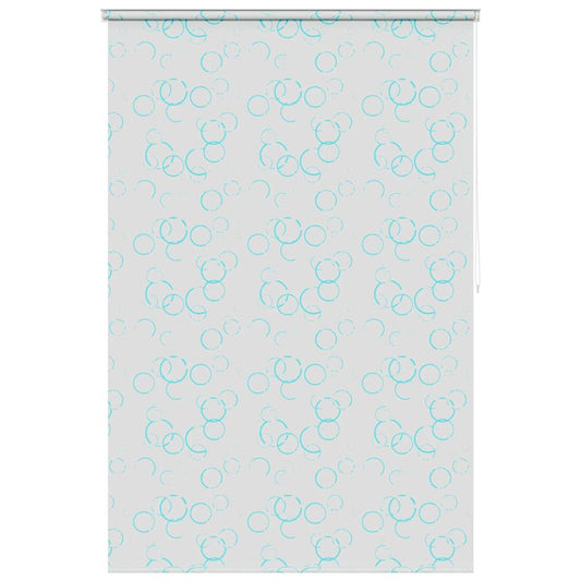 vidaXL Κουρτίνα Μπάνιου Ρολό Σχέδιο Φυσαλίδες 160 x 240 εκ.