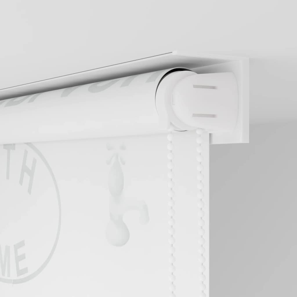 vidaXL Κουρτίνα Μπάνιου Ρολό Σχέδιο Πιτσιλιά 140 x 240 εκ.