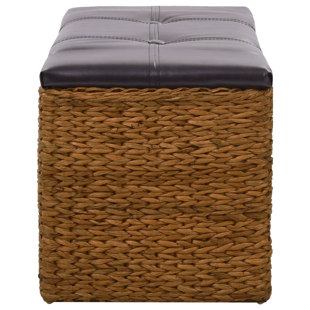 vidaXL Πάγκος με 2 Καλάθια Καφέ 71 x 40 x 42 εκ. από Seagrass