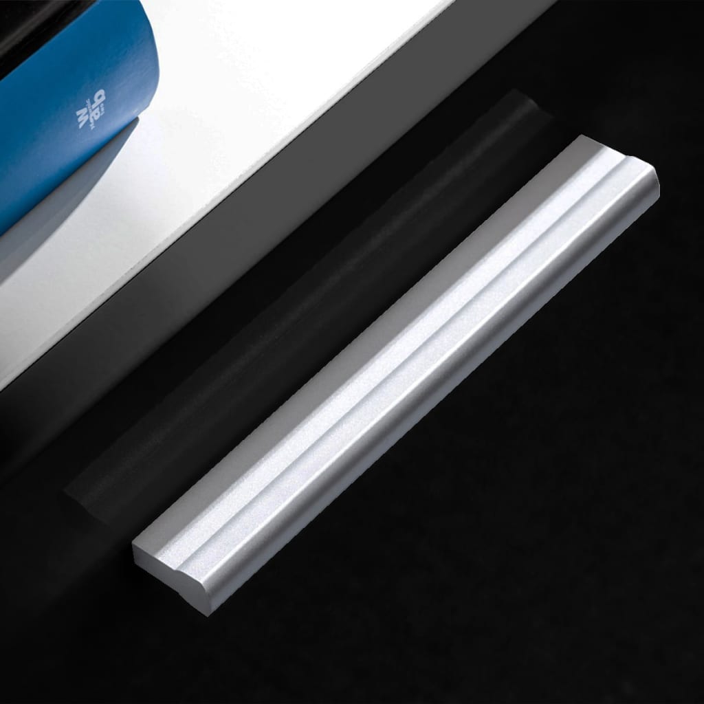 vidaXL Σύνθετο Τηλεόρασης 5 τεμ. Γυαλιστερό Μαύρο με Φωτισμό LED